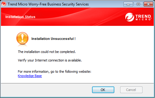 Fix Trend Micro Installation Unsuccessful  An Error Has Stopped
