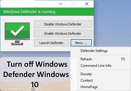 How To Turn Off Windows Defender In Microsoft Windows 10?